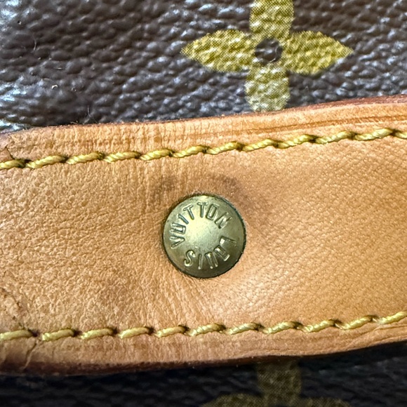 Louis Vuitton Monogram Saumur 35 Vintage Double Satchel Messenger Crossbody Bag - Picture 12 of 15